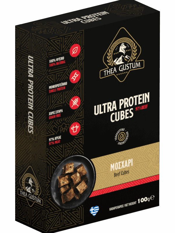 Thea Gustum 97% Beef Cubes 100gr